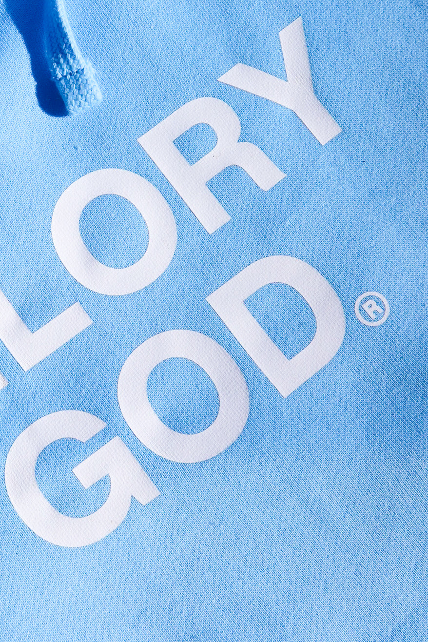 All Glory To God "Essential" Hoodie 'Sky Blue'