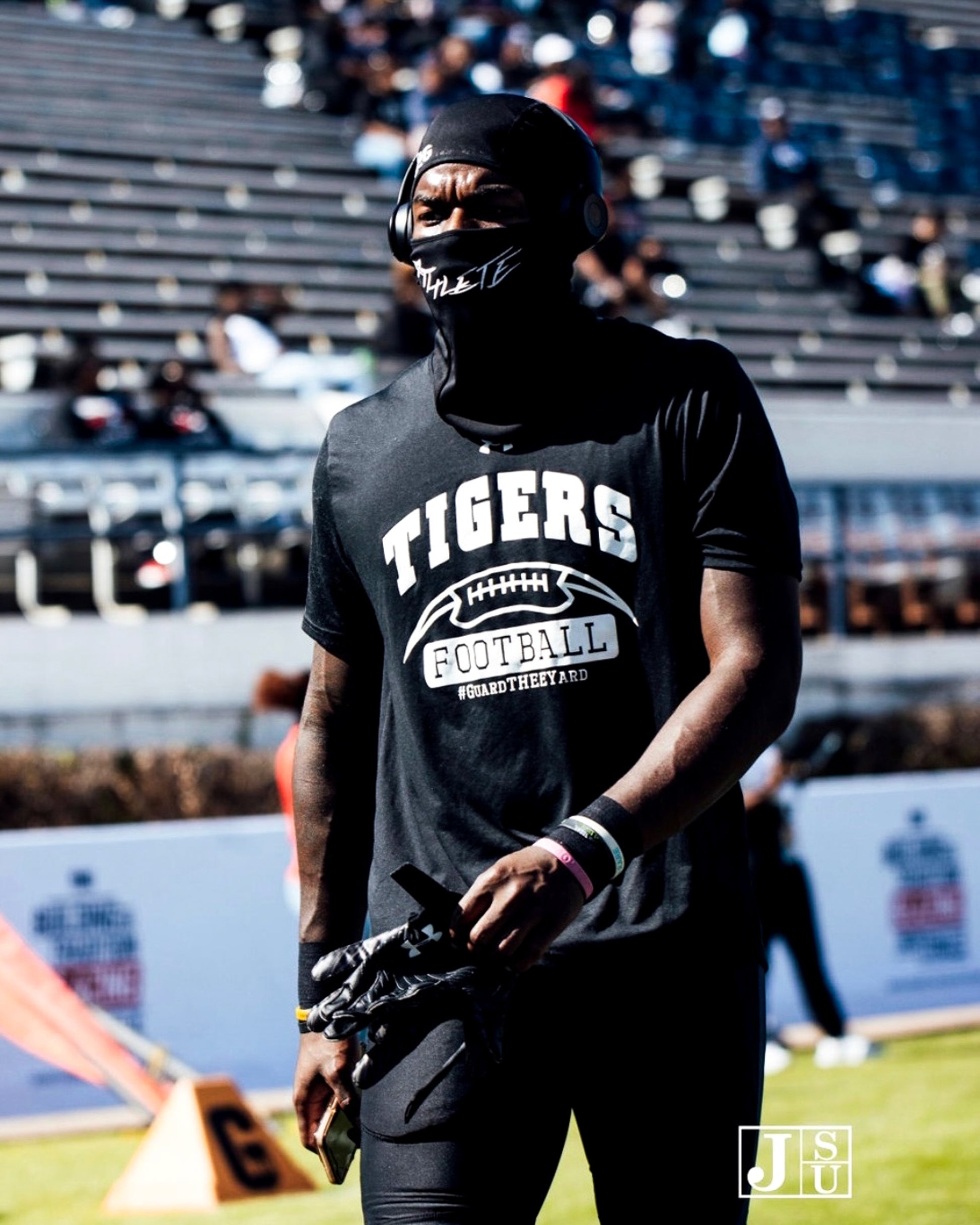Christian Apparel: All Glory To God ‘Skeezy’ FlyFit Ski Mask in Black and bold lettering. Perfect for Christian Ski Mask, Christian athletic wear, and Christian streetwear.