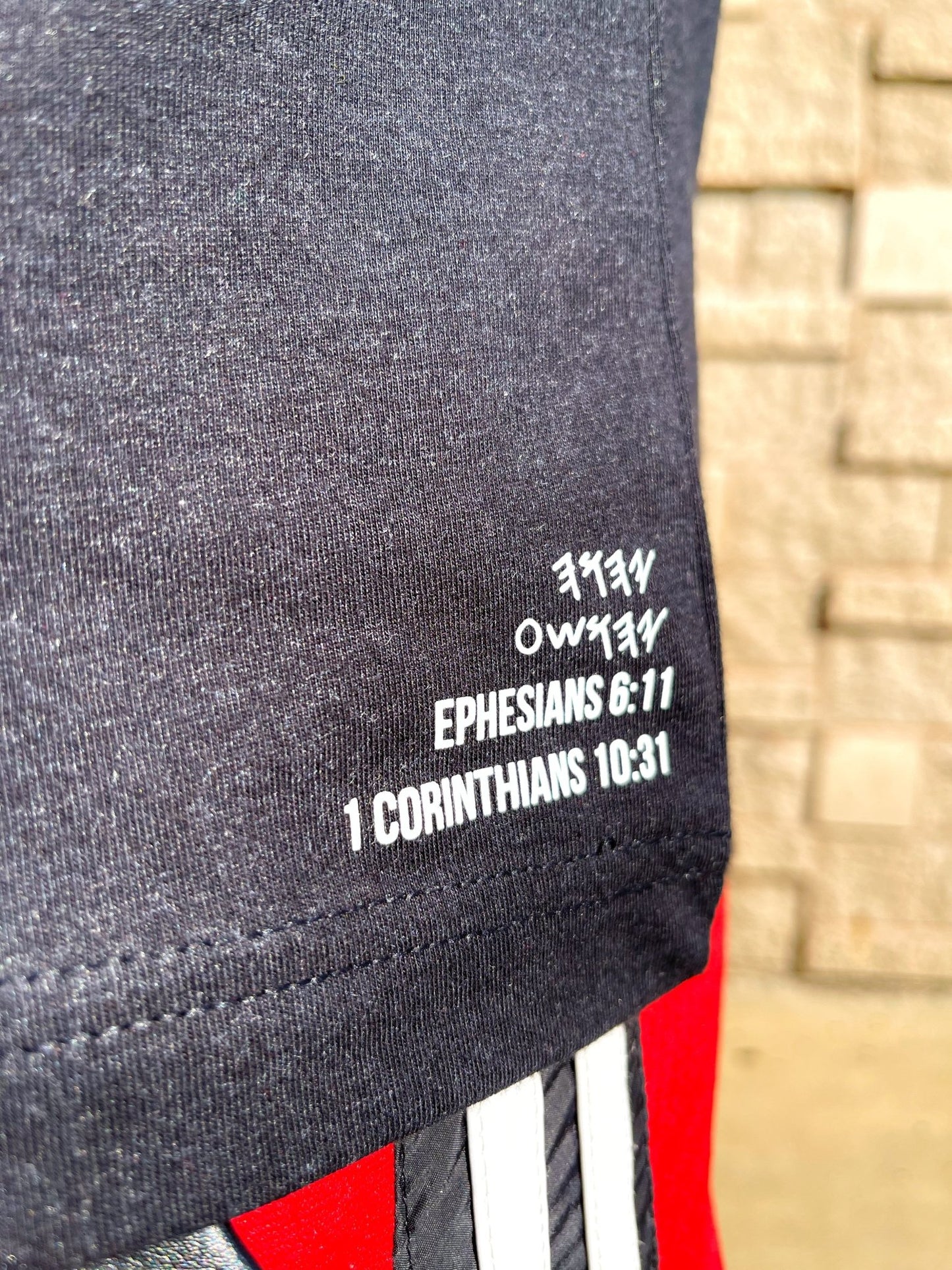 Black Heather Lifestyle "OG" Tee - All Glory To God Apparel @AG2G