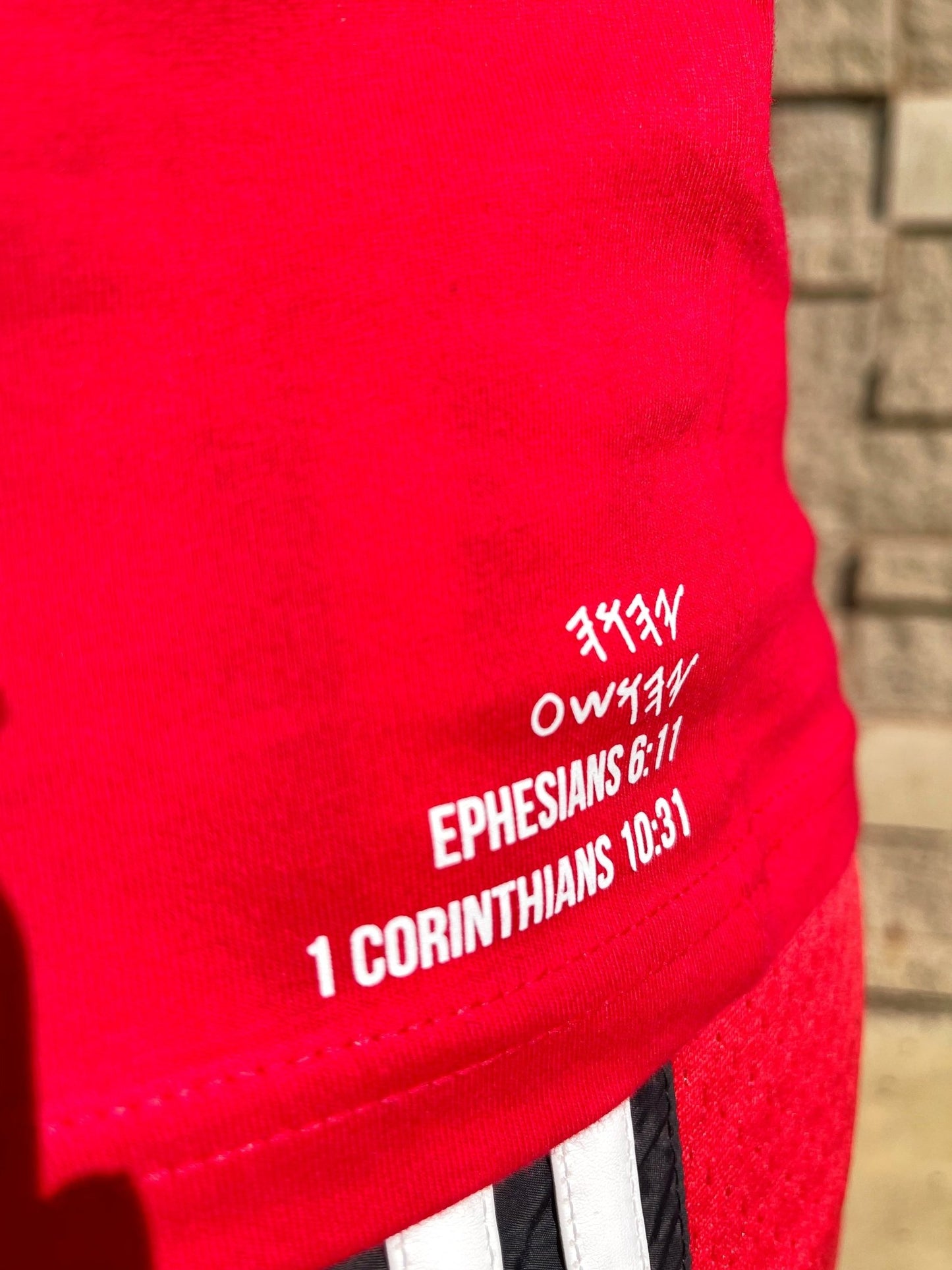 Red Lifestyle "OG" Tee - All Glory To God Apparel @AG2G