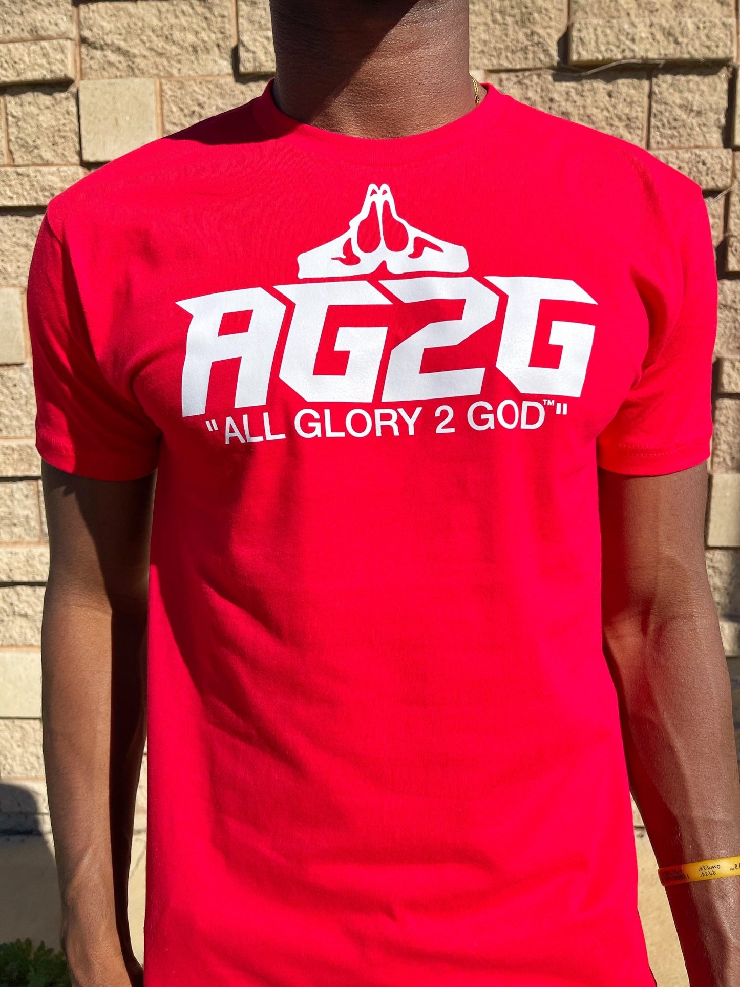 Red Lifestyle "OG" Tee - All Glory To God Apparel @AG2G