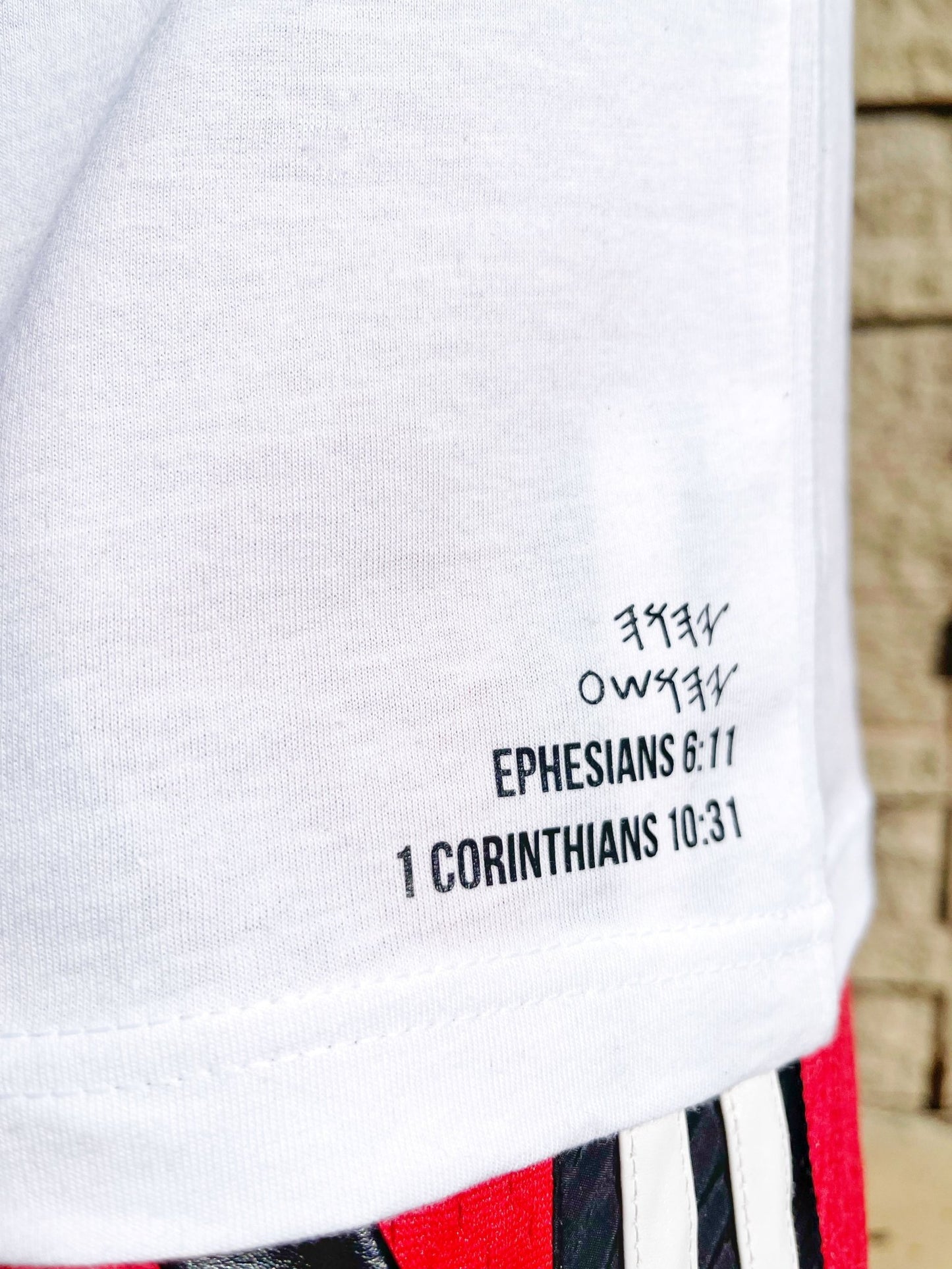 White Lifestyle "OG" Tee - All Glory To God Apparel @AG2G