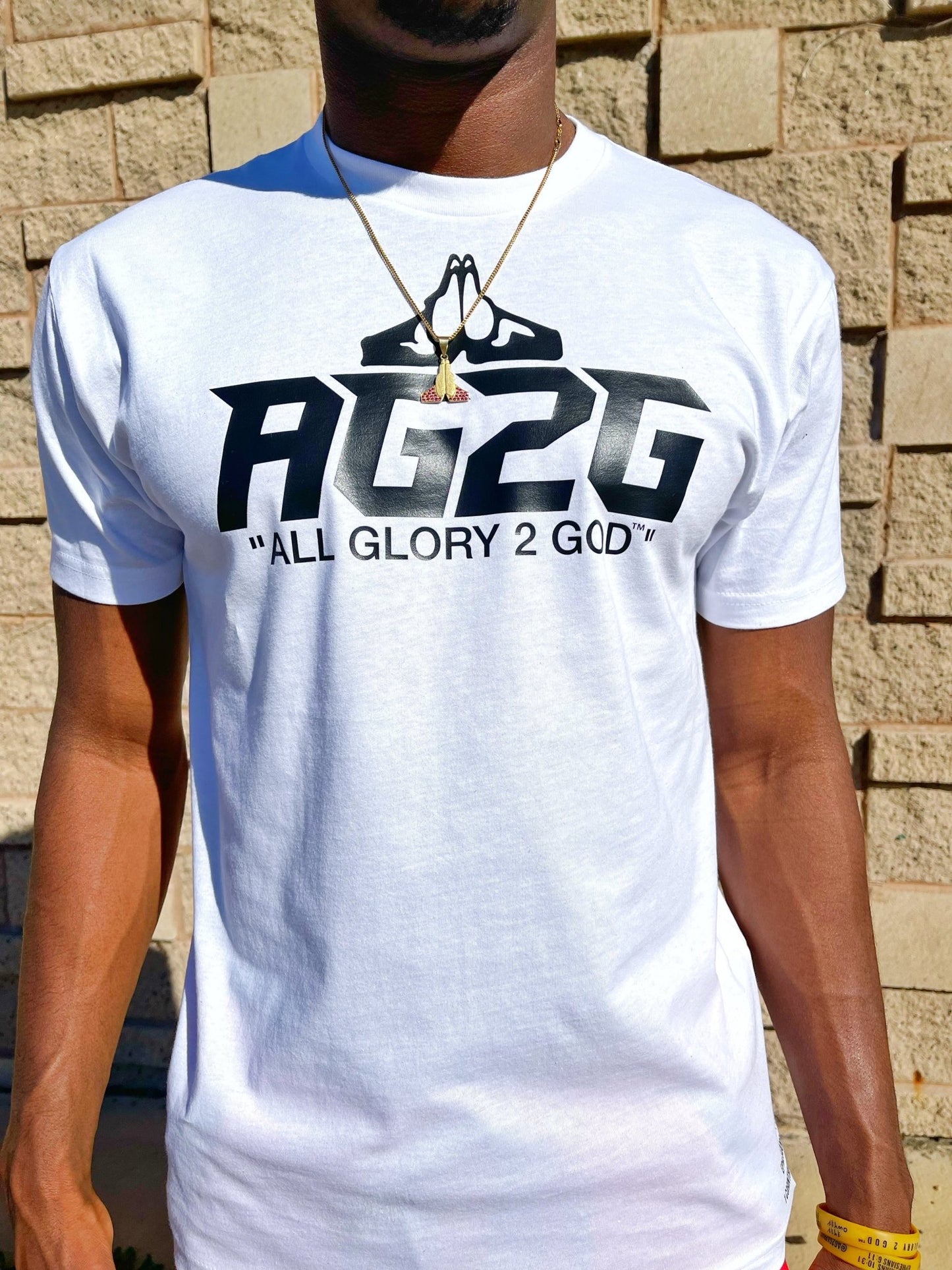 White Lifestyle "OG" Tee - All Glory To God Apparel @AG2G