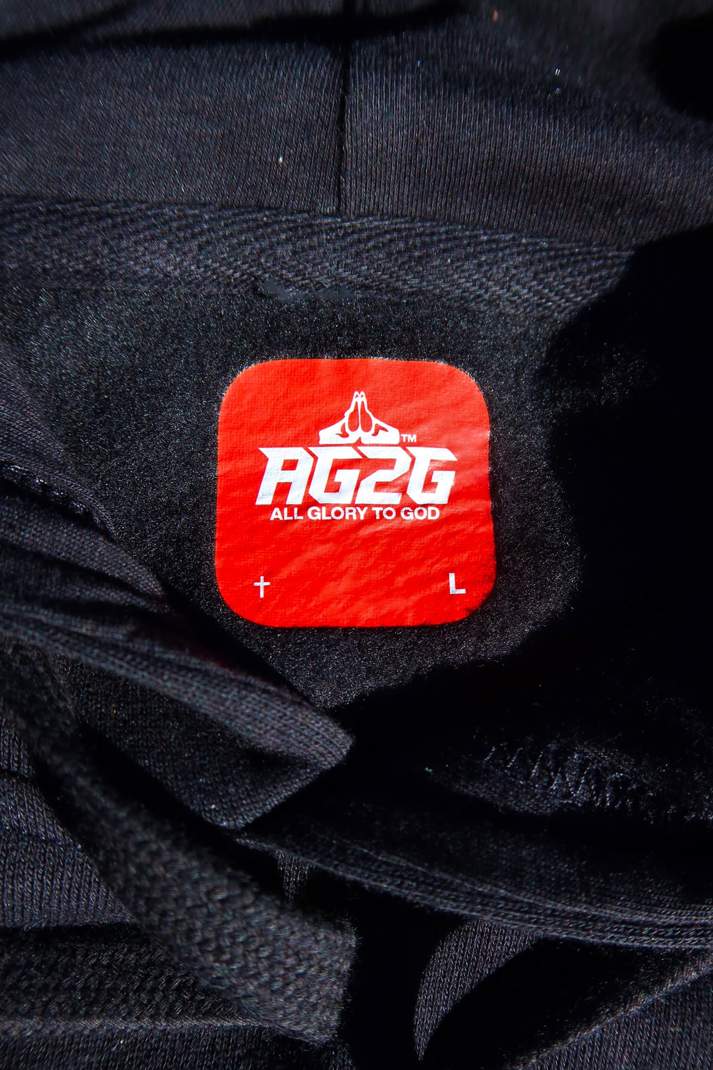 All Glory To God "Essential" Hoodie 'Black'