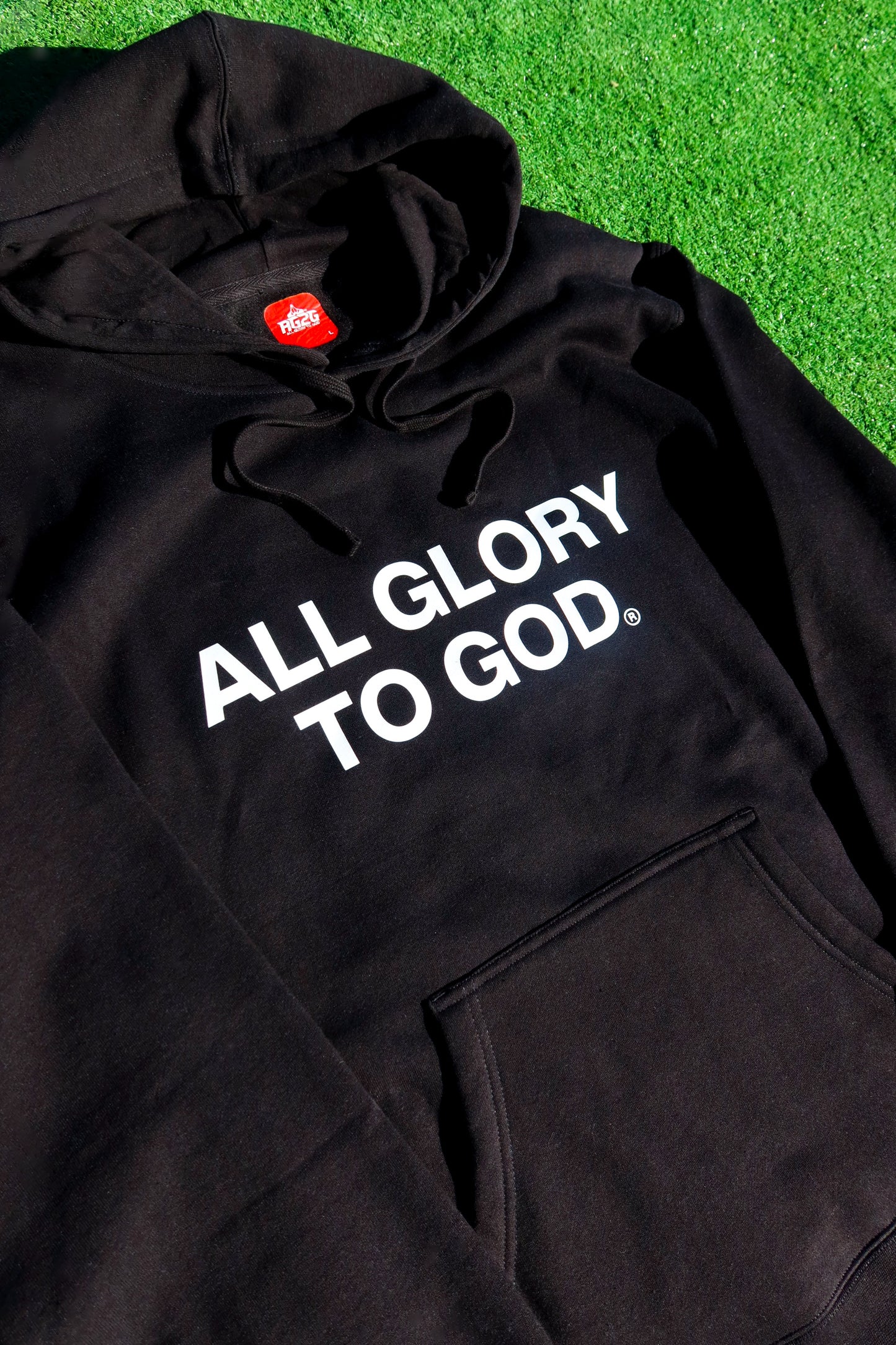 All Glory To God "Essential" Hoodie 'Black'