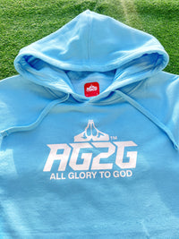 All Glory To God "OG Logo" Hoodie 'Sky Blue'