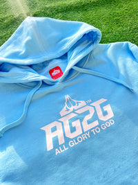 All Glory To God "OG Logo" Hoodie 'Sky Blue'