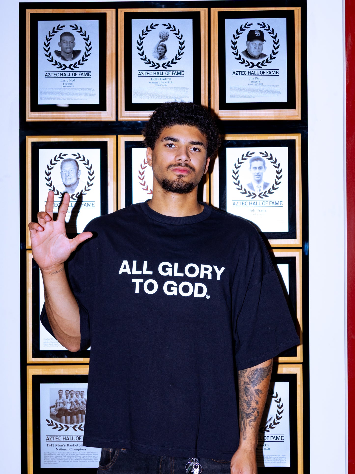 All Glory To God “Essential” T-Shirt 'Black'