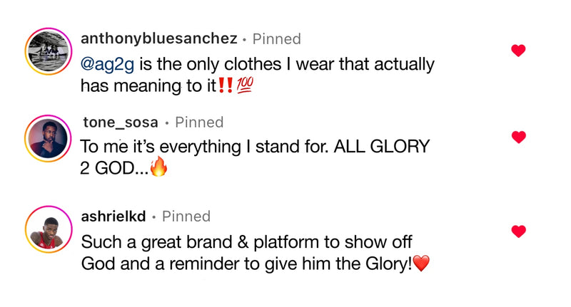 agtg  All glory to god