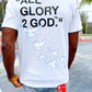 'Baby Blue' Designer "Flocka Doves" Tee - All Glory To God Apparel @AG2G
