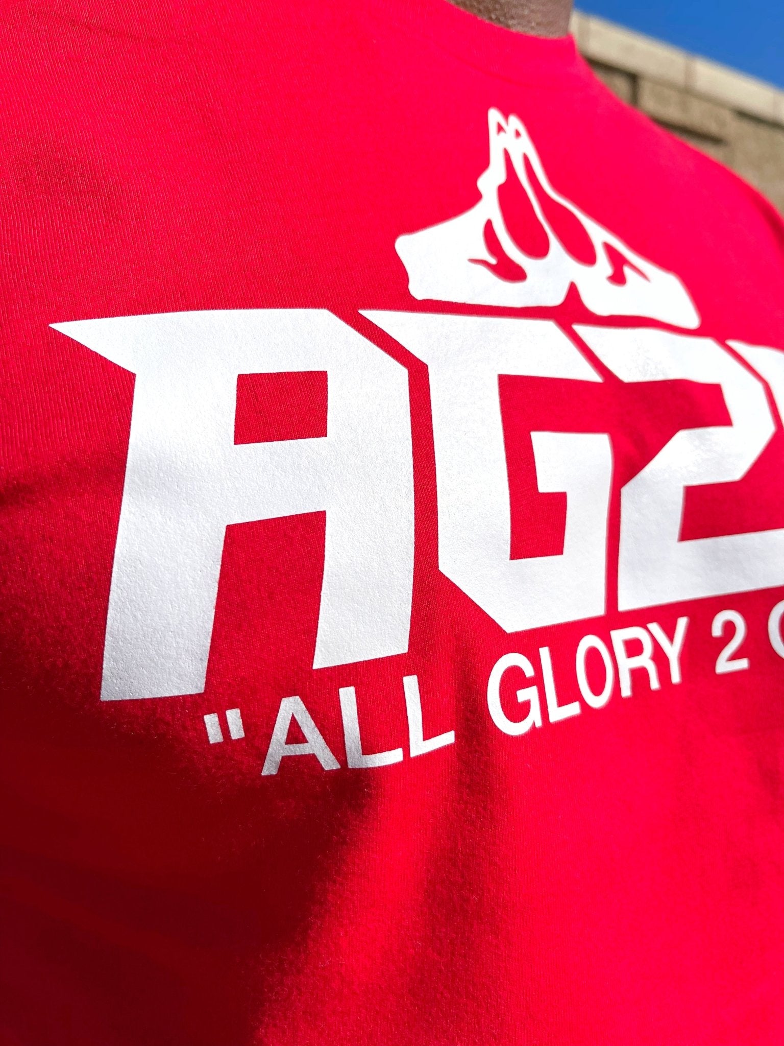 Red Lifestyle "OG" Tee - All Glory To God Apparel @AG2G
