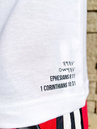 White "OG Logo" Tee - All Glory To God Apparel @AG2G | Christian t shirts